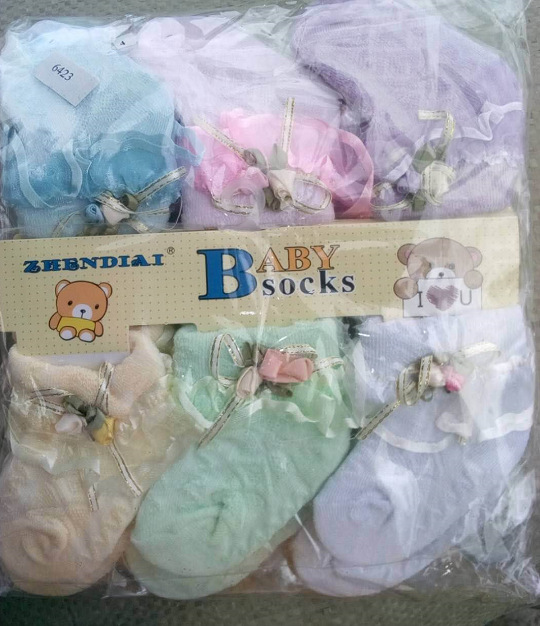 Baby lace socks 0-6-12 months baby cotton socks