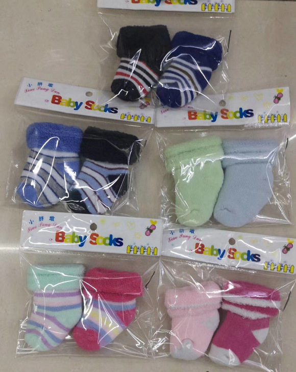 Baby cartoon cute socks 0-6-12 months newborn socks