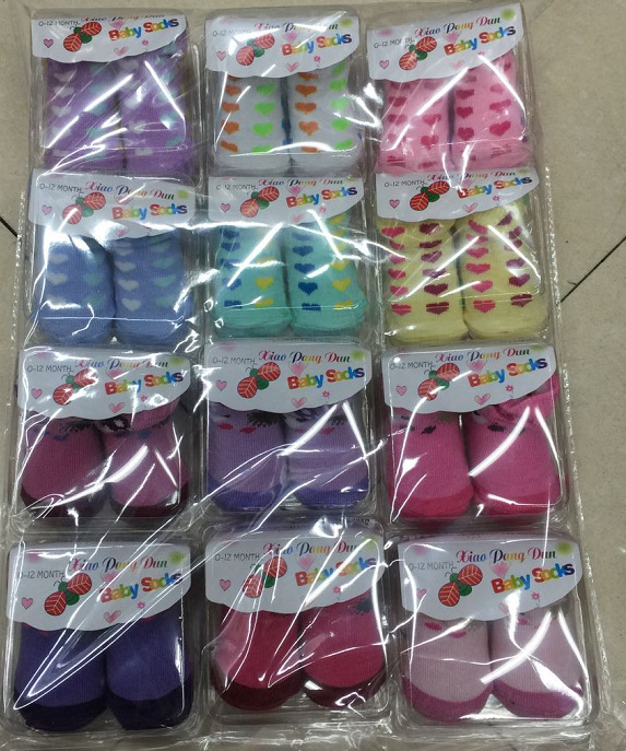 0-6-12 months baby warm socks Cute children's socks