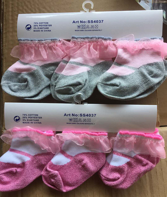 21 autumn new girls baby stock autumn socks