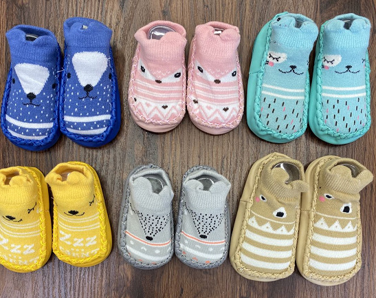 Baby socks and shoes anti-fall toddler shoes anti-slip socks and shoes
