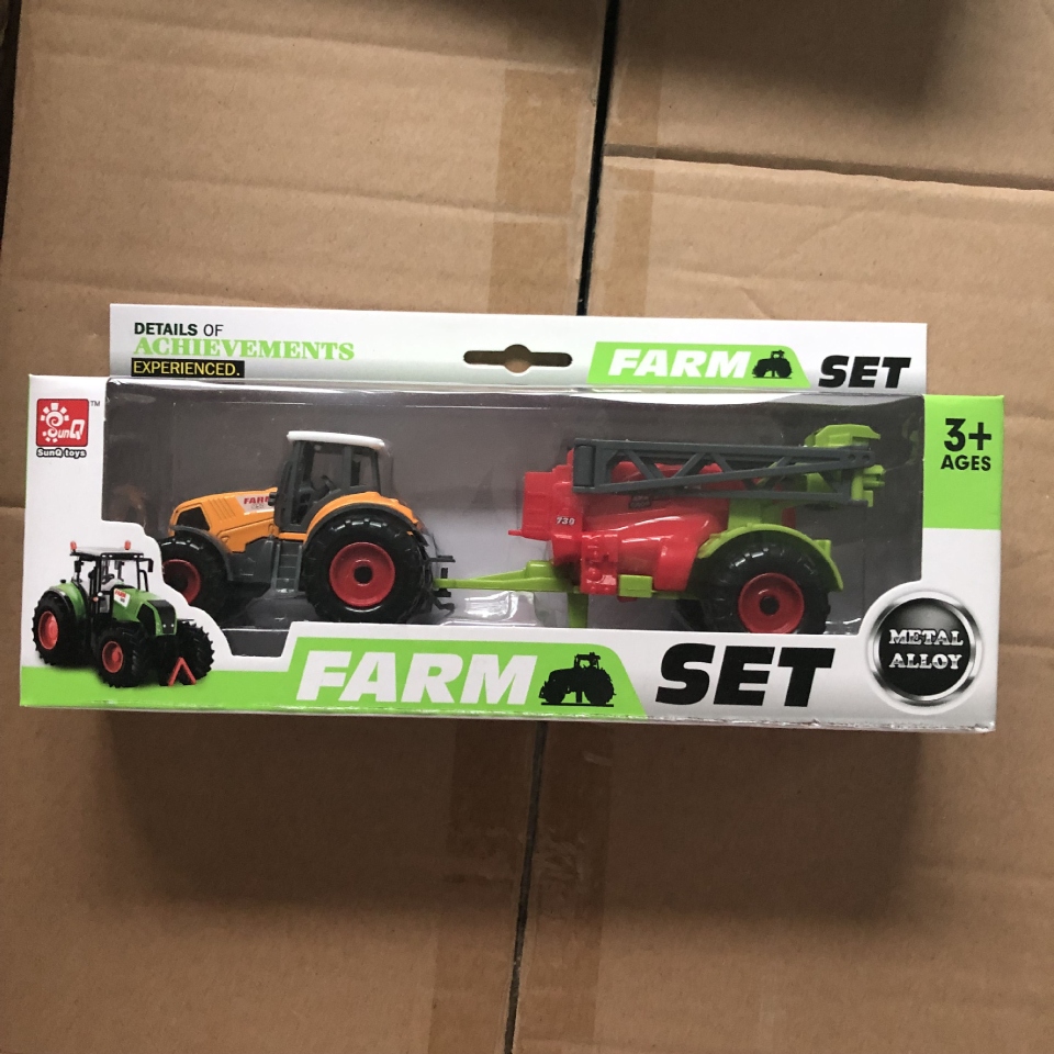 Wholesale farmer's car toys, sliding tractors, water sprinklers, engineering fleets, farmer's cars, alloy farmer's car models h Application Scenario