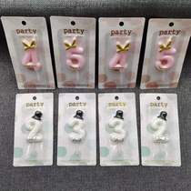 Prince and Princess single packaging creative birthday candles boys and girls warm and sweet decorative craft candles