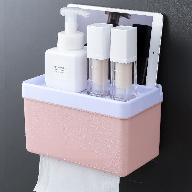 Toilet paper boxes without perforations, toilet tissues, toilet paper boxes, creative roll paper boxes, hand paper boxes, toilet paper storage racks details Picture