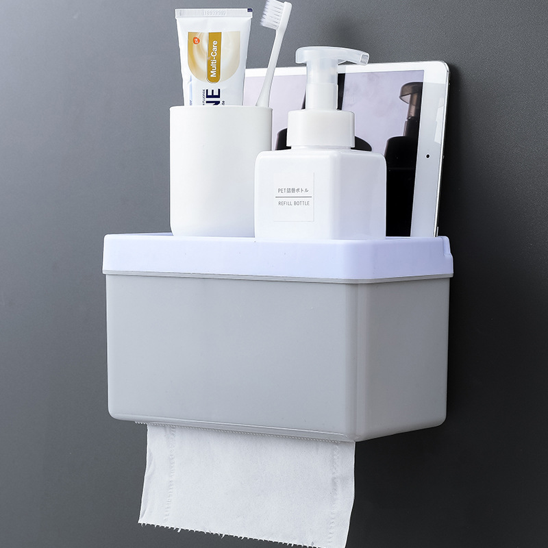 Toilet paper boxes without perforations, toilet tissues, toilet paper boxes, creative roll paper boxes, hand paper boxes, toilet paper storage racks Item Picture