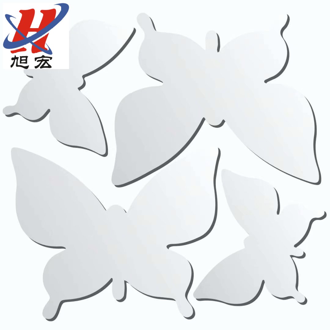 New mirror sticker No punch bathroom room self-adhesive mirror self-adhesive decorative reflector surface sticker 20*30cm