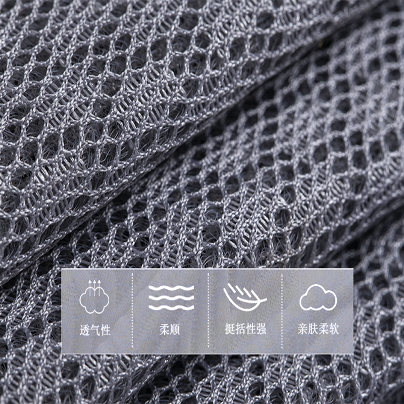 Sandwich mesh fabric, car seat cushion, shoe fabric, decorative mesh fabric, breathable and comfortable fabric are available in stock
