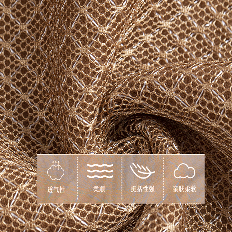 Sandwich mesh fabric, car seat cushion, shoe fabric, decorative mesh fabric, breathable and comfortable fabric are available in stock