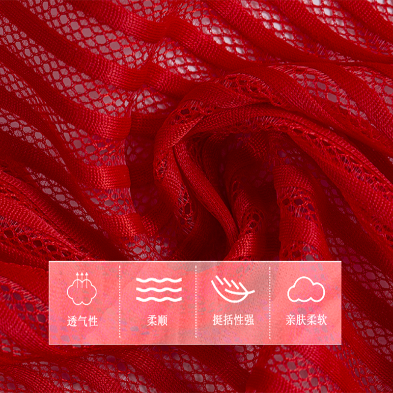 Sandwich mesh fabric, car seat cushion, shoe fabric, decorative mesh fabric, breathable and comfortable fabric are available in stock