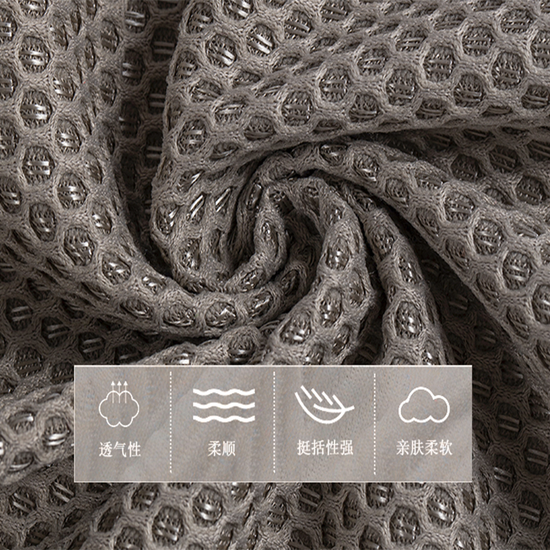 Sandwich mesh fabric, car seat cushion, shoe fabric, decorative mesh fabric, breathable and comfortable fabric are available in stock
