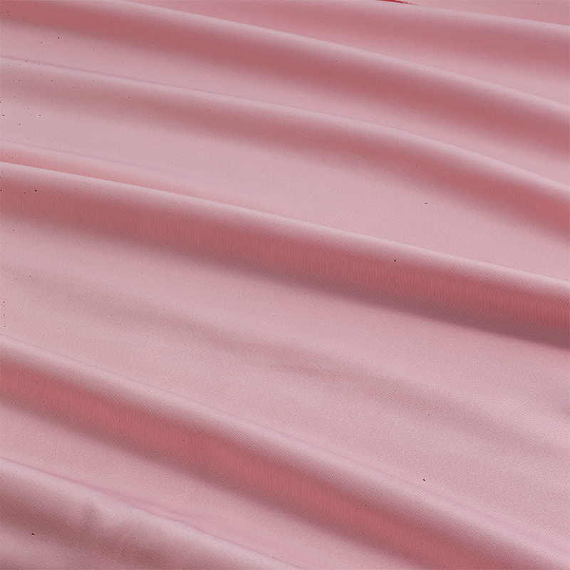 75D/72F Air Layer Knitted Fabric Skin-Friendly Soft Spot Double-Sided Health Fabric Elastic Air Layer details Picture