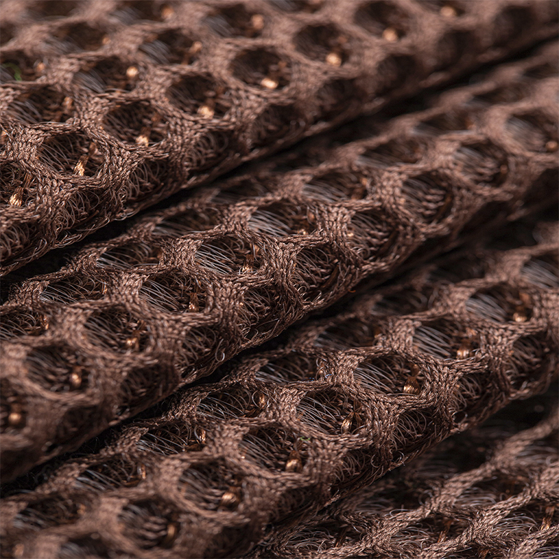 Sandwich mesh fabric, car seat cushion, shoe fabric, decorative mesh fabric, breathable and comfortable fabric are available in stock Specification image