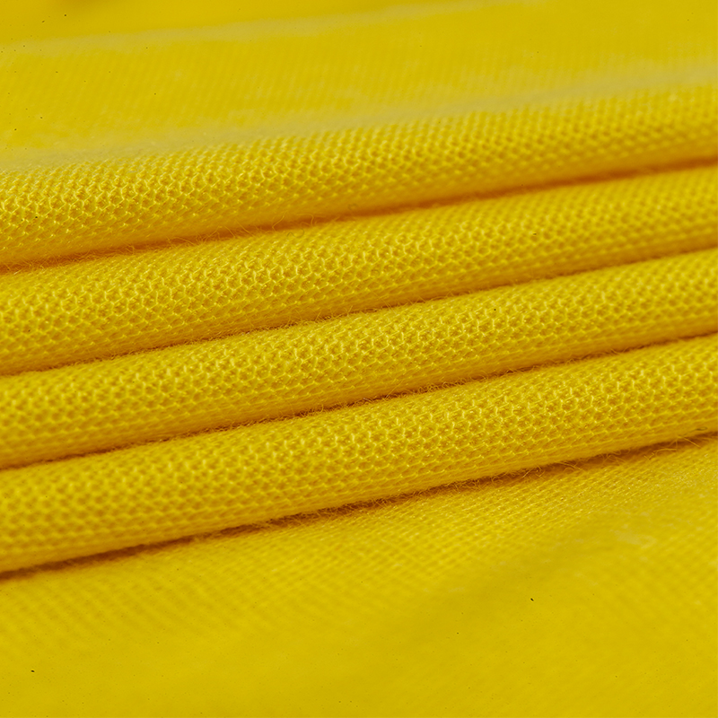 The 26S high-end polo shirt is made of skin-friendly, soft and breathable fabric. The T-shirt is made of pearl mesh fabric and single-sided knitted sweat fabric Specification image