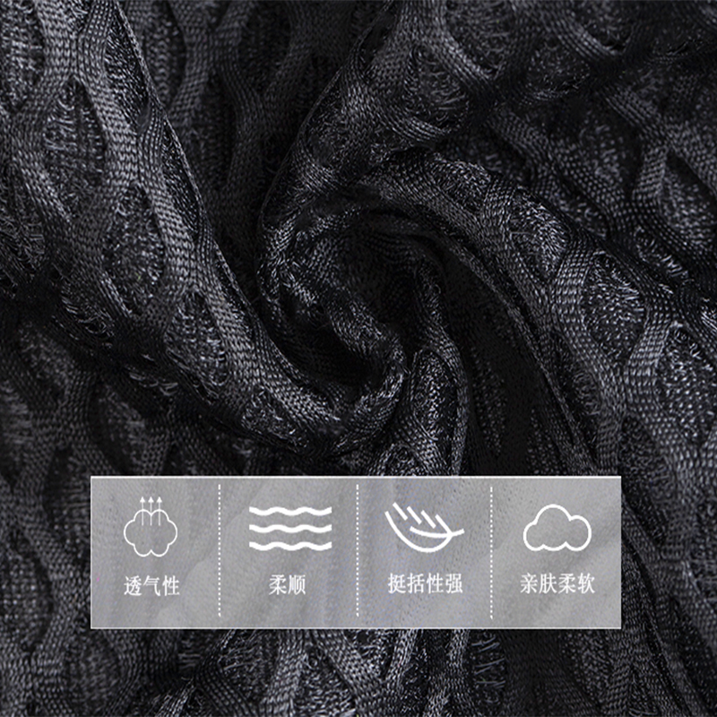 Sandwich mesh fabric, car seat cushion, shoe fabric, decorative mesh fabric, breathable and comfortable fabric are available in stock