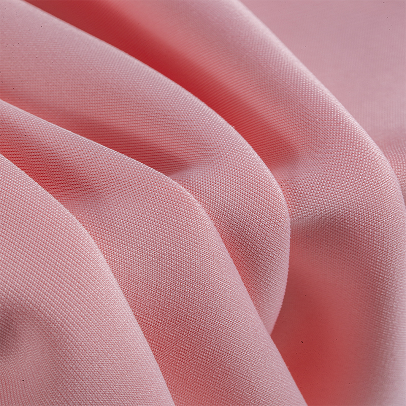 75D/72F Air Layer Knitted Fabric Skin-Friendly Soft Spot Double-Sided Health Fabric Elastic Air Layer Item Picture