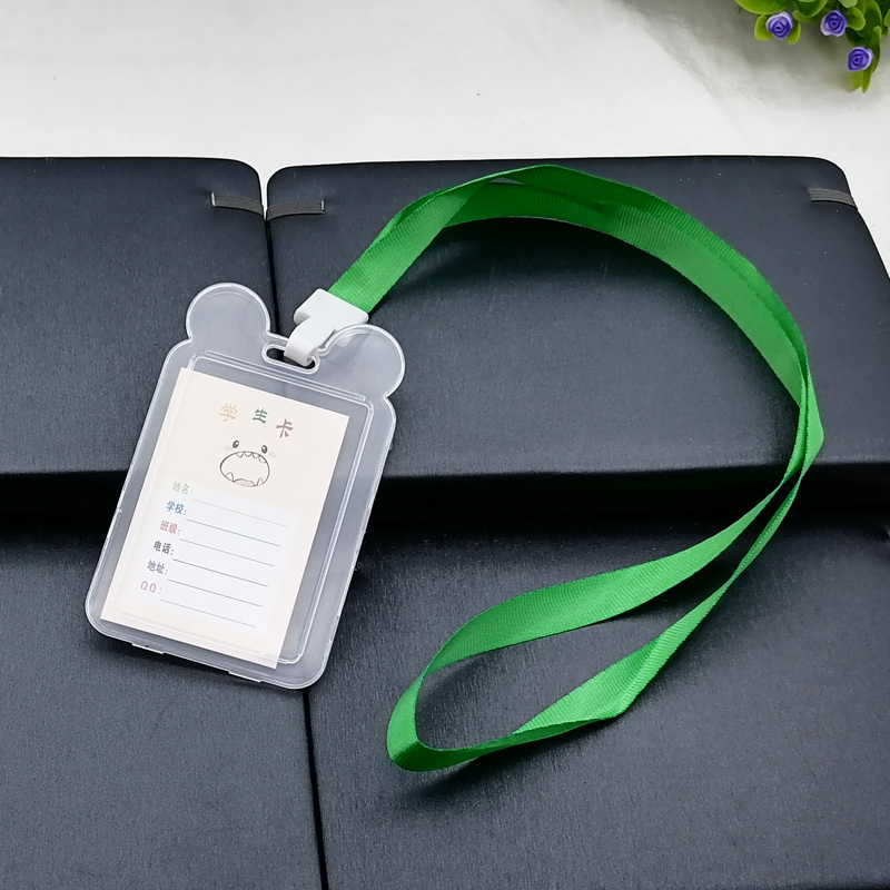 A1311 cartoon small card student hanging rope, hanging rope universal chain, two-yuan store, street stall, night market wholesale Specification image