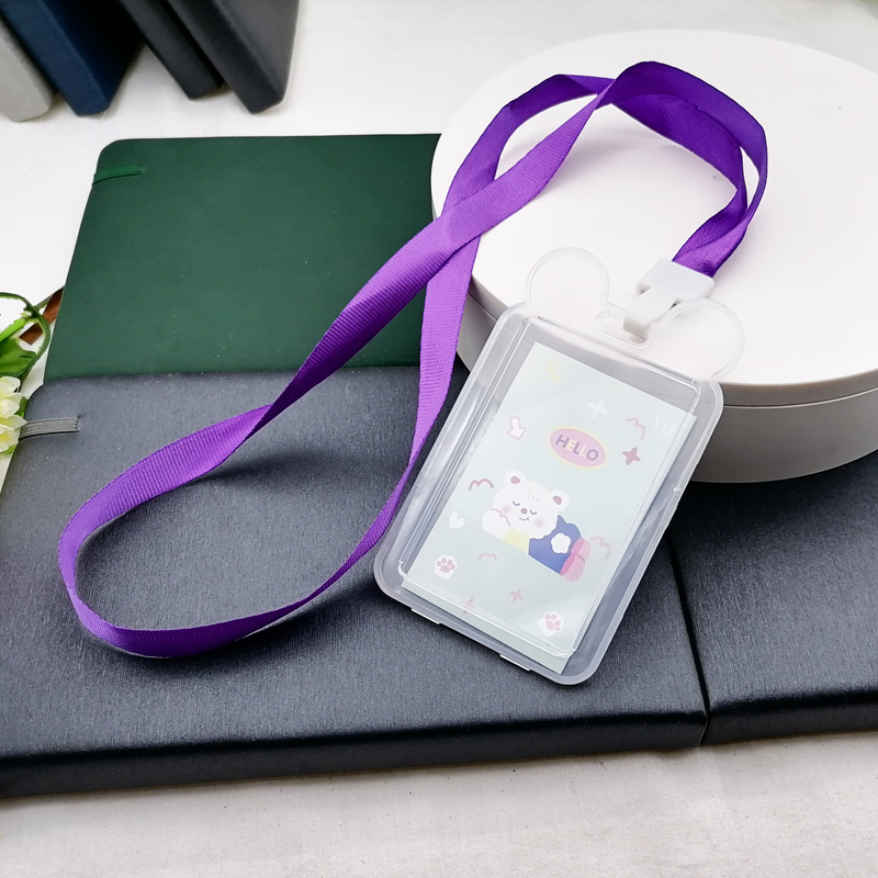 A1311 cartoon small card student hanging rope, hanging rope universal chain, two-yuan store, street stall, night market wholesale Application Scenario