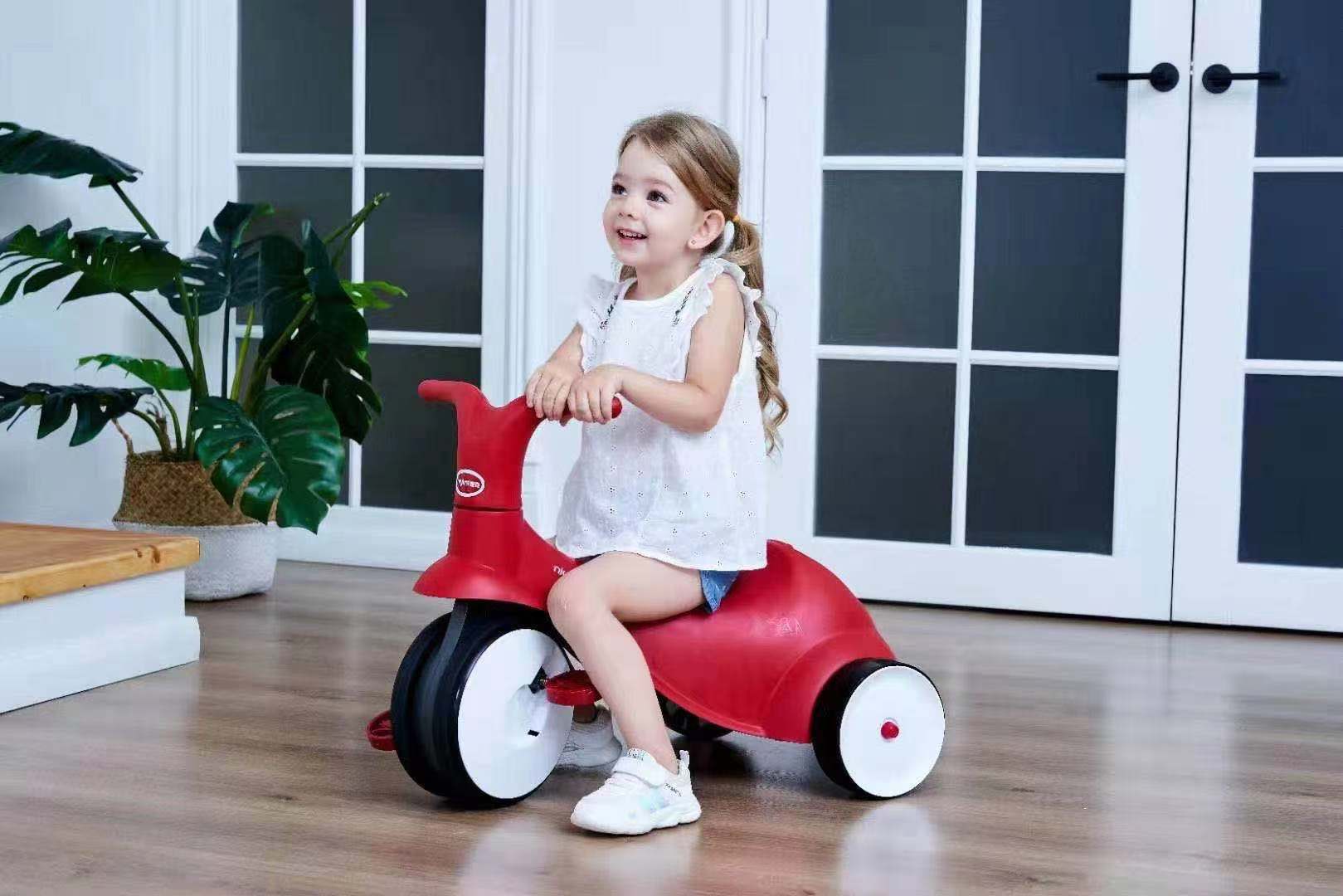 Factory direct sales of new children's roller coasters, tricycles, dual-purpose bicycles, and multi-functional tricycles for boys and girls Item Picture