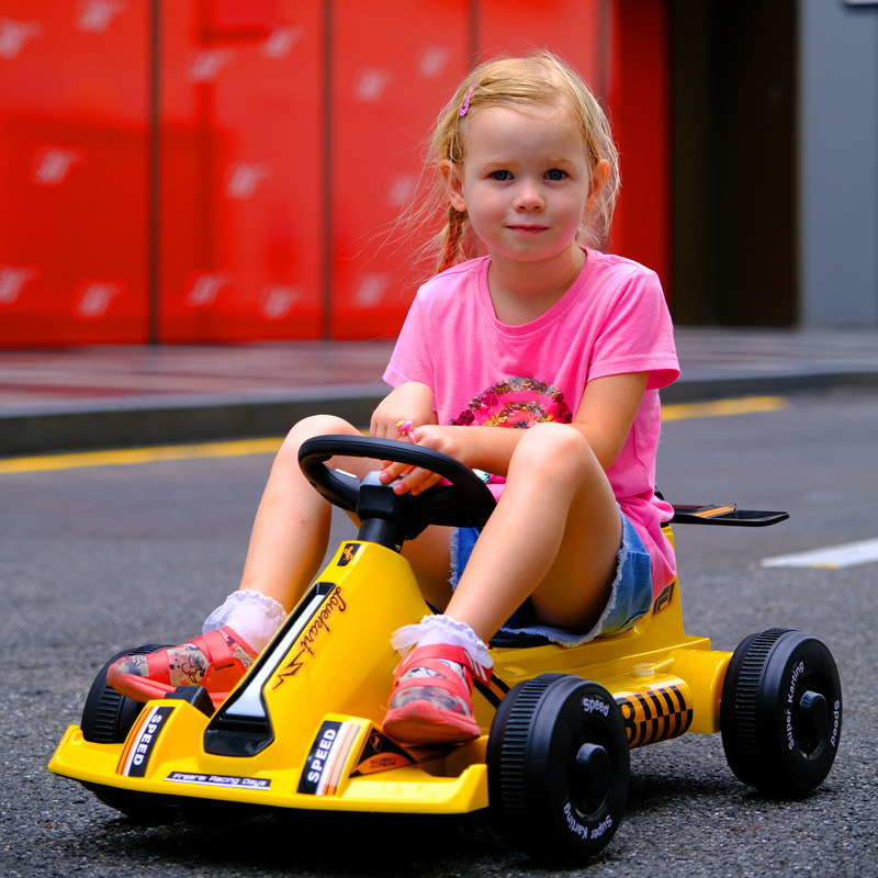 Children's go-karts, electric go-karts, racing cars, children's toy cars, four-wheel balance cars, children's toy drift cars details Picture