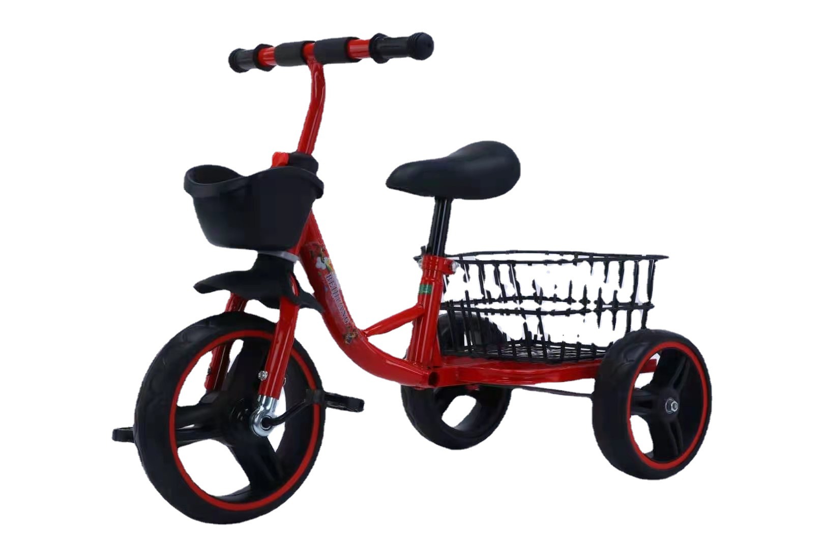 Wholesale of new children's tricycles, kids' bicycles, baby strollers, and baby tricycles Specification drawing
