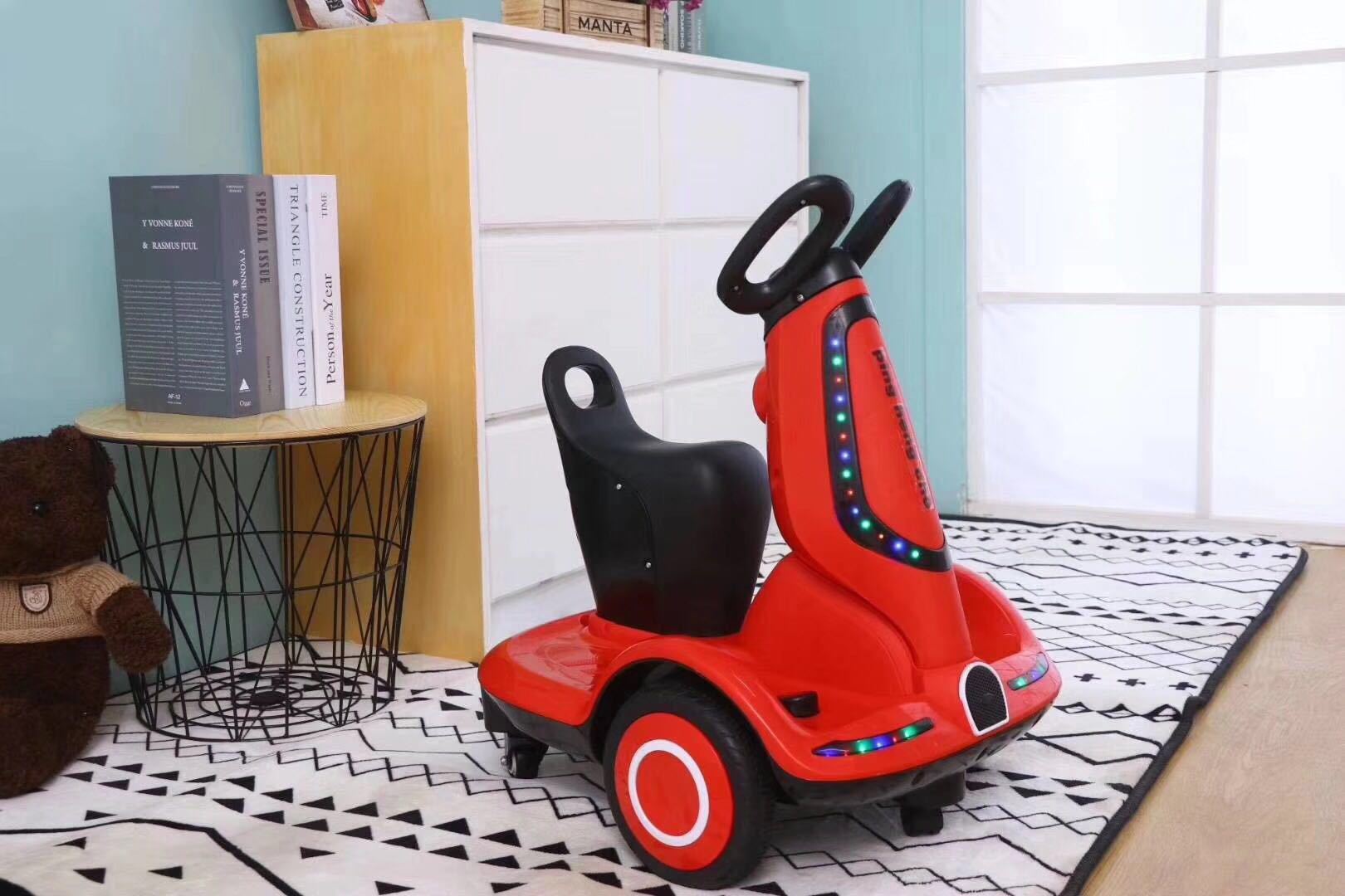 New children's electric balance scooters, children's photography store order gifts, mother and baby store recharge gifts, factory direct sales details Picture