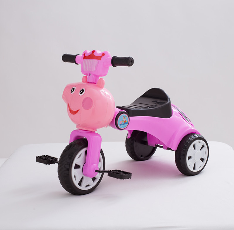 Children's tricycle, bicycle, foldable, music and light, 1-3-5 years old bicycle, children's toy car Specification drawing