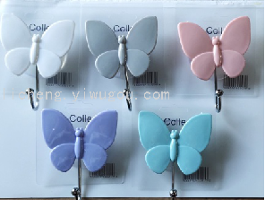 35823 Powerful invisible suction Cup Hook, creative plastic adhesive hook, waterproof and moisture-proof, bathroom and kitchen hook without drilling Specification image