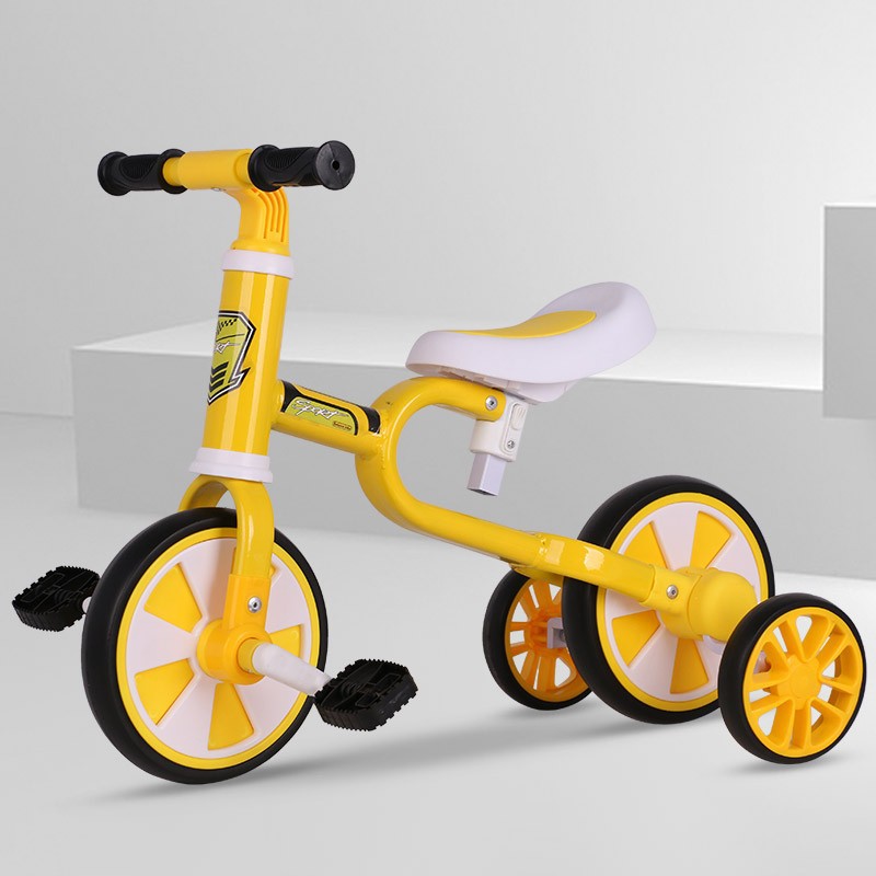 Children's multi-functional tricycle, balance bike and roller coaster - one vehicle with multiple uses details Picture