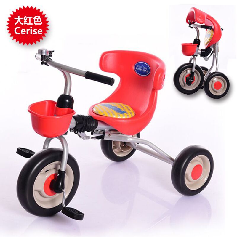 edgar non-installation foldable children's tricycle for 1-3 years old. Children's bicycles can be sent by drop details Picture
