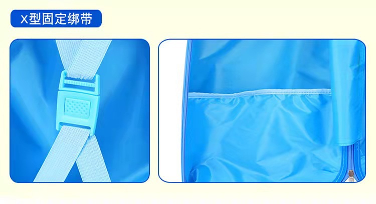 Customized 20-inch rideable suitcase, children's luggage, travel case, little duck, swivel wheel and seat travel case Item Picture