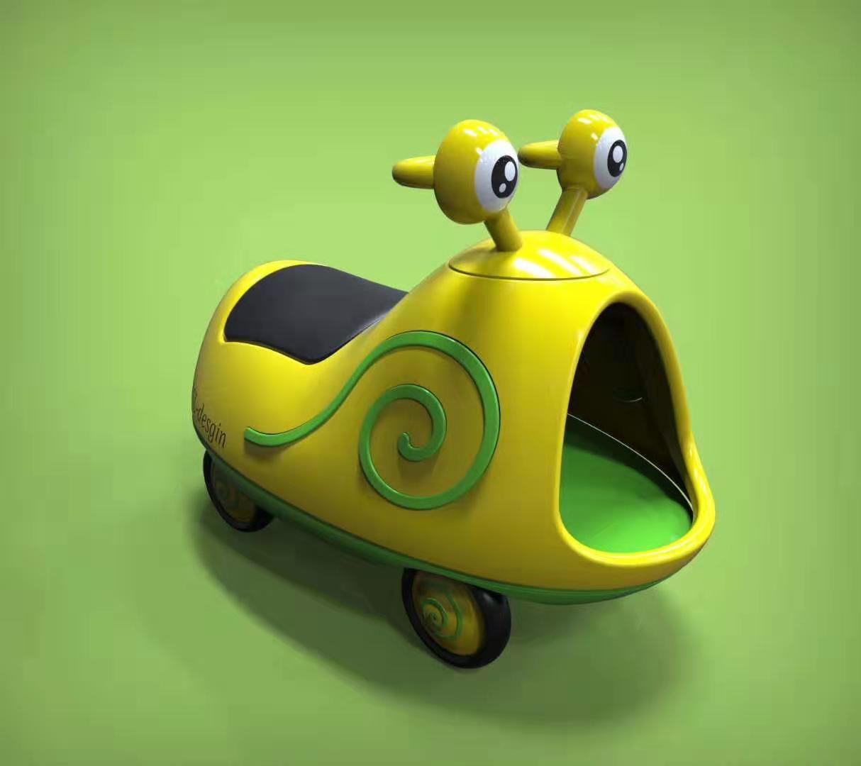 New children's cycling balance bikes, sliding bikes, children's twist bikes, non-bicycle four-wheel yo-yo children's bikes, and swing bikes details Picture