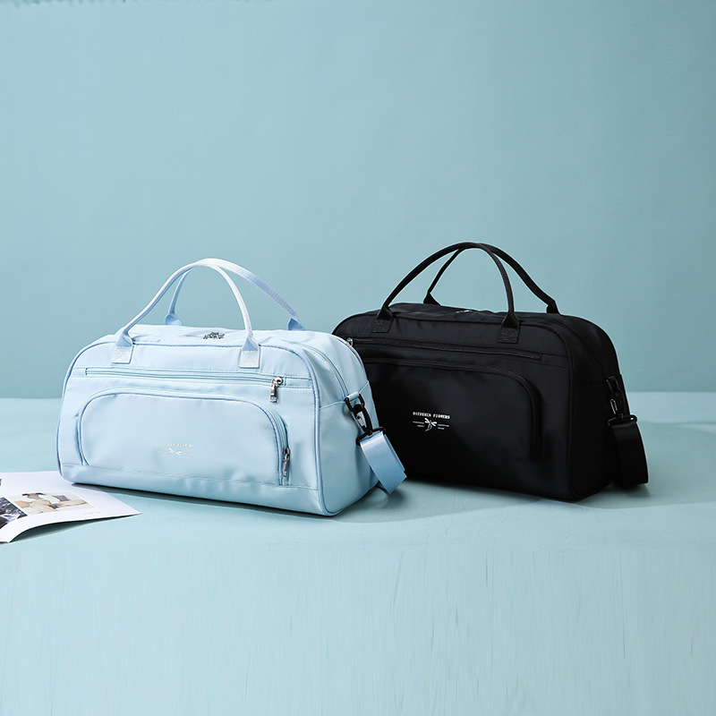 Short-distance travel bag, large-capacity travel, lightweight dry and wet separation, hand-held and shoulder-loaded, swimming training, yoga and fitness bag