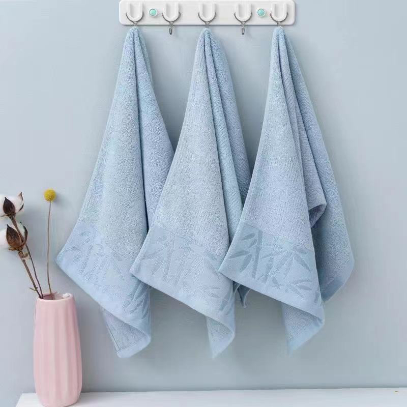 This all-bamboo fiber towel is thickened for washing the face, highly absorbent and soft. It is suitable for household wholesale. It does not shed bamboo leaves for both adults and men Specification image