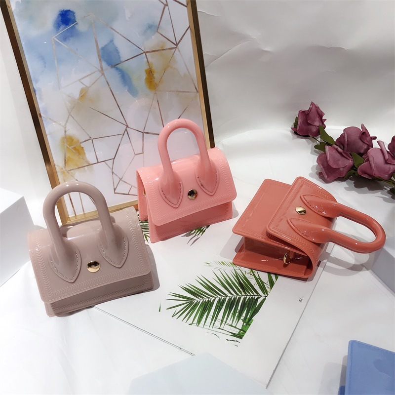 Spring/Summer 2021 new products: Jelly bag, mini bag, pvc handbag, macaron coin purse, single-shoulder crossbody bag Specification image