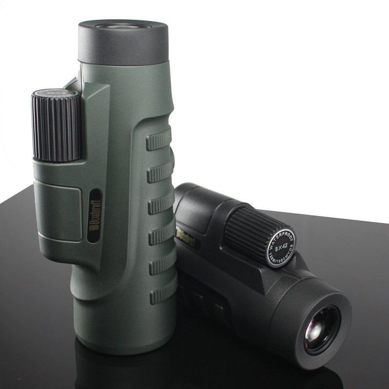 Doctor's Outdoor waterproof single-barrel high-definition telescope 10X42 new dual-color optional viewing glasses, low-light wholesale Item Picture