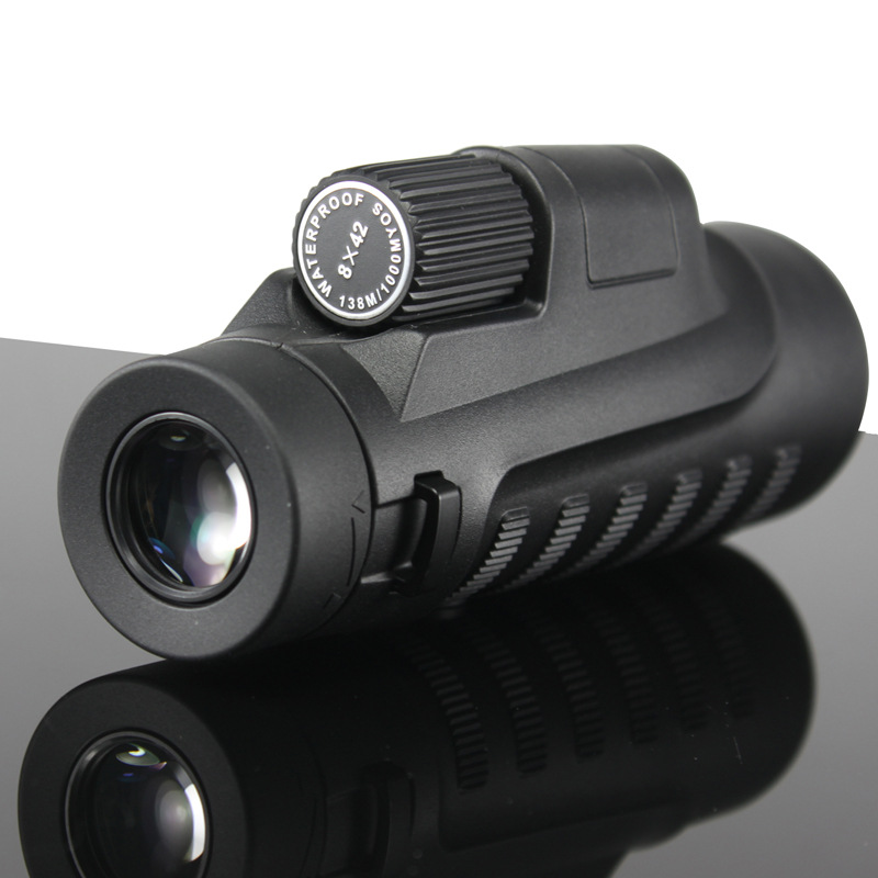 Doctor's Outdoor waterproof single-barrel high-definition telescope 10X42 new dual-color optional viewing glasses, low-light wholesale Specification image