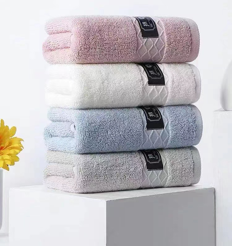 Toallas antibacterianas de algodón para lavar la cara de algodón doméstico para hombres y mujeres 100% algodón suave y absorbente no pierde el pelo Item Picture