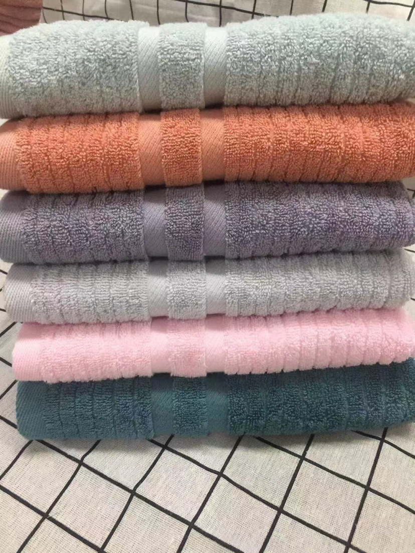 Pure cotton towel than pure cotton soft absorbent hair wash wash large towel adult men high-grade household