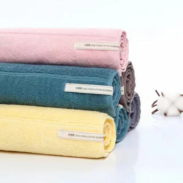 Antibacterial towel pure cotton Class A household soft strong absorbent hair men and women face wash bath hand towel labeling