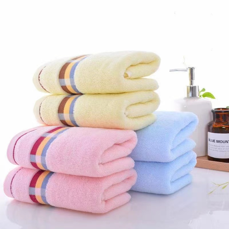 Wholesale of pure cotton adult face towels for both men and women, absorbent and non-shedding, all-cotton daily adult face towels in broken strips Specification image
