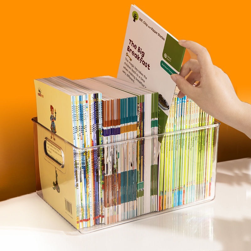 Book box storage box for books storage table for books Picture books Oxford tree basket for children students