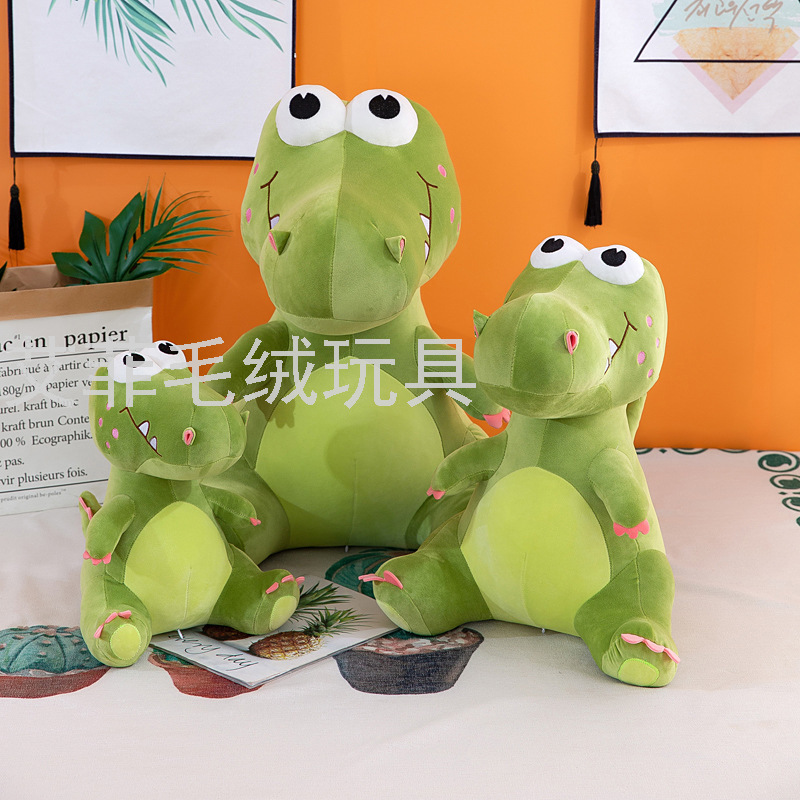 Cute dinosaur doll Big eyes dinosaur soft doll pillow Children's doll gift plush toy thumbnail