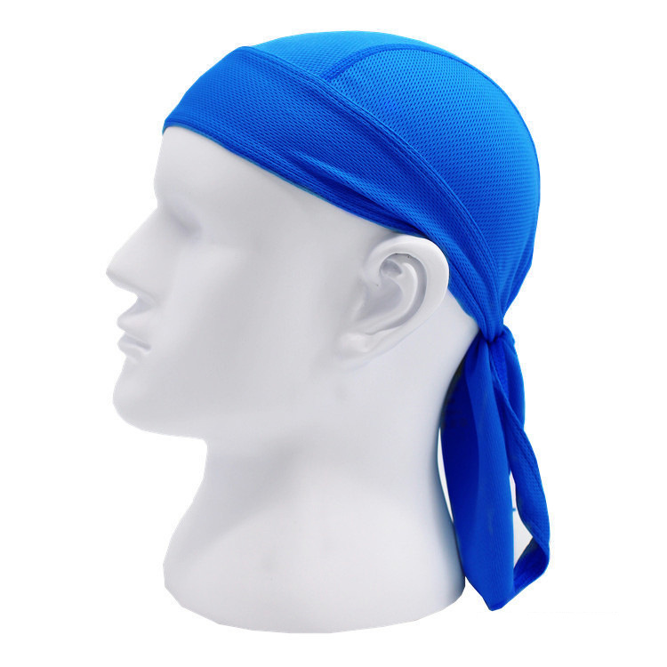Outdoor cycling cap, breathable head cover, sun protection pirate cap, motorcycle and bicycle inner liner, sports headscarf