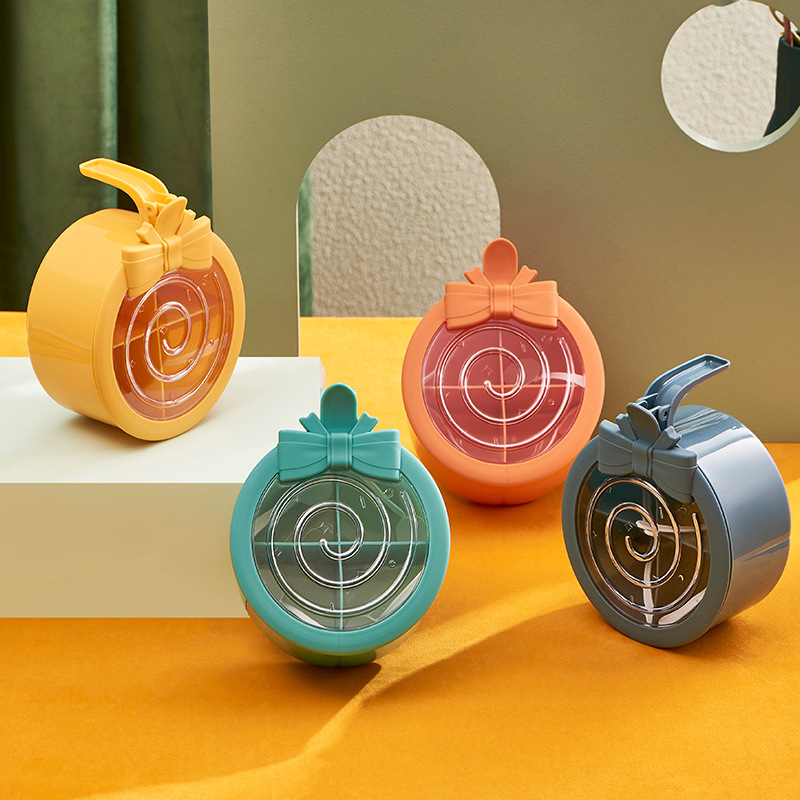 New household lollipop seasoning box, kitchen creative covered seasoning storage box, divided into style flavor jars and seasoning jars