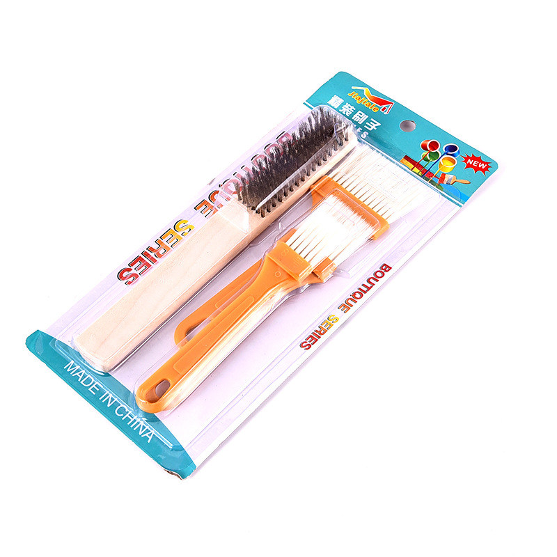 Factory stock of plastic brushes, food brushes, gap cleaning brushes, barbecue brushes, keyboard cleaning brushes and baking brushes details Picture