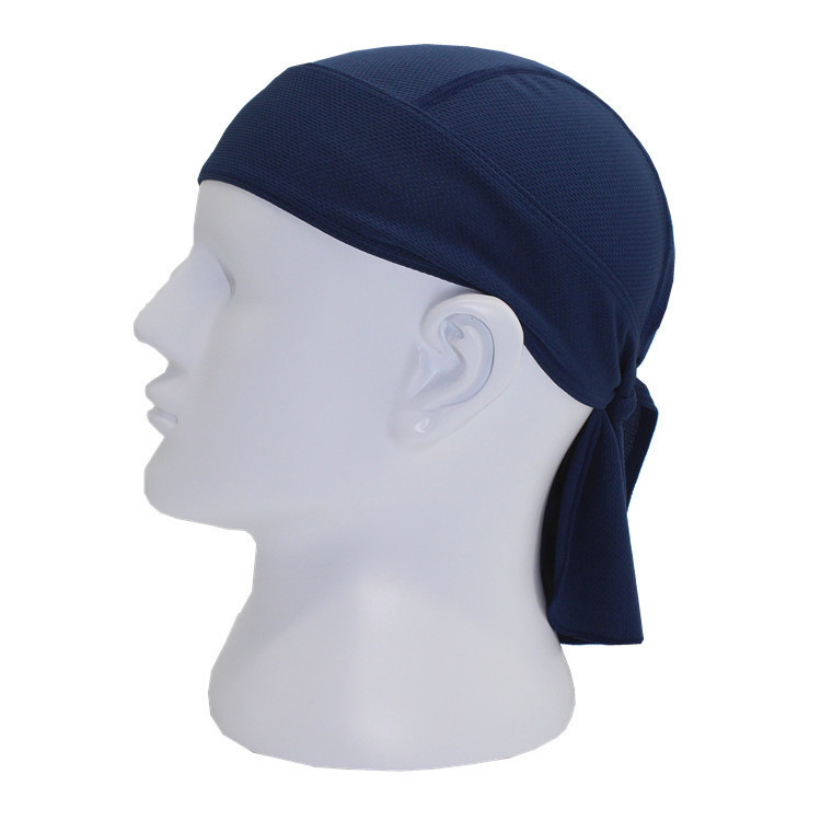 Outdoor cycling cap, breathable head cover, sun protection pirate cap, motorcycle and bicycle inner liner, sports headscarf Application Scenario