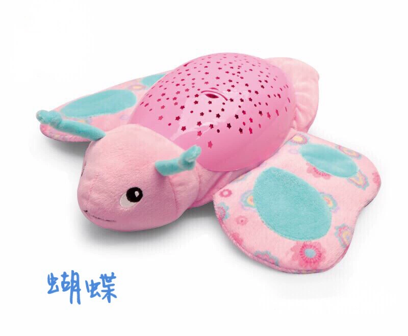 Cross-border children's animal electric music starry sky projection lamp Hippopotamus Elephant sleeping lamp Soothing sleep plush toy Application Scenario