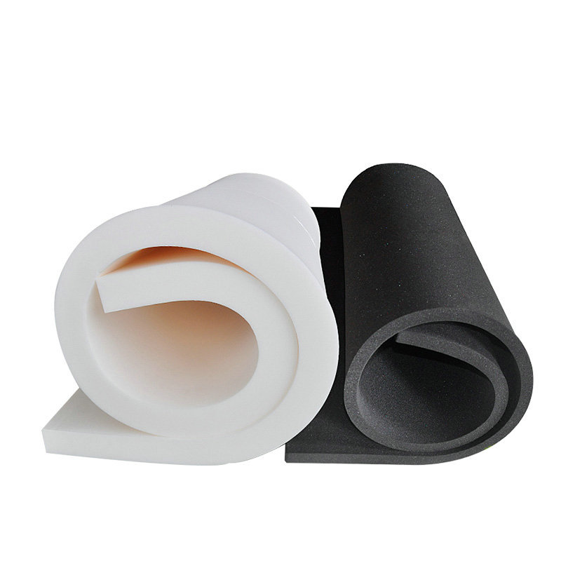 The manufacturer supplies black and white high-density sponge shockproof and flame-retardant sponge, polyurethane thin sponge protective covers and sponge strips Item Picture