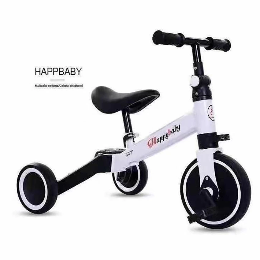 Children's three-wheeled bicycles, baby balance scooters, 2-6-year-old children's bicycles, two-in-one sliding three-wheeled scooters details Picture