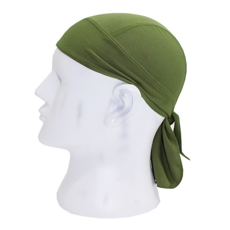 Outdoor cycling cap, breathable head cover, sun protection pirate cap, motorcycle and bicycle inner liner, sports headscarf Specification image